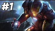 Iron Man Walkthrough | Escape / First Flight | Part 1 (Xbox360/PS3/PC/Wii)