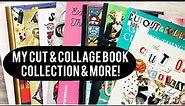 Cut & Collage Books • Background/Collage Papers Books • My Collection so far!