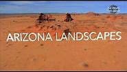 Arizona from Above - Alien Desert Landscapes - Montage (HD)