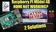 How to fix and unbrick HDMI output on Raspberry PI model 4B and perform Recovery, 2 methods