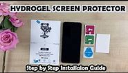 Hydrogel Screen Protector Installation Guide - Step by Step Process
