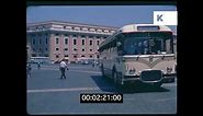 1960s Tour of Rome, Italy, HD from 35mm