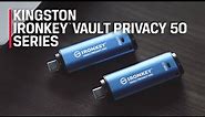 XTS-AES 256-bit Encryption – IronKey Vault Privacy 50 Encrypted USB Drive