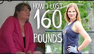 HOW I LOST 160 POUNDS - My Weight loss Journey (WFPB, Vegan)