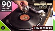 How music was heard in the 30s? | This is How a Century-old Gramophone works | Inside Columbia 9000