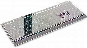 Decksaver GE Keyboard Cover Compatible with Corsair K70 RGB MK2, K70 MK2 SE, K70 RGB MK2 Low Profile, Clear Smoke