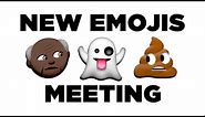 The New Emojis Have a Meeting