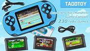 TaddToy 16 Bit Handheld Game Console