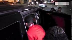 Watch Moment Karrueche Tran's Friends Try To STOP Chris Brown Getting In Car With Her (VIDEO)