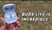 Samsung Galaxy Buds Live - Mystic White - This is AWESOME!!!