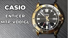 Casio Enticer MTP-VD01GL Watch Review - Beautiful Watch Under ₹3000/$40 #casio