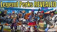 Legend Perks Revealed: Pathfinder, Bangalore, Wattson, Lifeline, Gibraltar, Valkyrie!