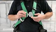 How to put on a full body harness