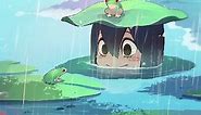 Cute Frogs Animated Wallpaper