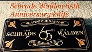 Schrade Walden 65th anniversary pocket knife.
