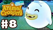 Helping Wisp! Night Gameplay! - Animal Crossing: New Horizons - Gameplay Walkthrough Part 8