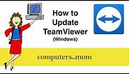 How to Update TeamViewer on a Windows computer