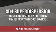 Omnidirectional Drop Ceiling Tile Speaker Array: Pure Resonance Audio SD4