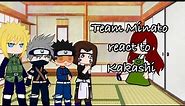 Team minato react to Kakashi | special, kakashi’s birthday