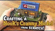 How to Craft a Miniature NOOK'S CRANNY from SCRATCH // Animal Crossing Crafts