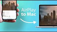 AirPlay to Mac (macOS Monterey Feature Highlight)