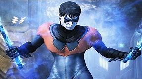 Injustice: Gods Among Us - New 52 Nightwing Super Attack Moves [iPad] [REMASTERED]