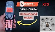 beetel x70 cordless landline phone || Best cordless landline phone unboxing