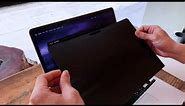 Detachable Magnetic Privacy screen protector for MacBook models CAPDASE