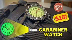 Watch Lover Gift Idea! $15 Klox Carabiner Watch Unboxing