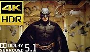Batman Calls Bats to Arkham Asylum Scene | Batman Begins (2005) Movie Clip 4K HDR