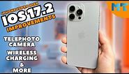 iPhone 15 Pro Max iOS 17.2 Camera Improvements / Wireless Charging And More!