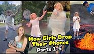 How Girls Drop Their Phones PARTS 1-5