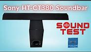 Sony HT-CT380 Soundbar Sound Test