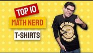Top 10 Math T-Shirts for Teachers ⚡ Pi Day 2021 Best Designs 👕 Amazing Must See 👀