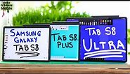 Samsung: Double The Price, Same Specs? [Galaxy Tab S8 Ultra vs. S8/S8+]