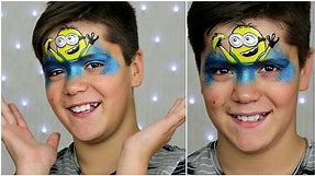 Happy Minion — Face Painting & Makeup Tutorial for Children