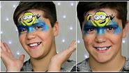 Happy Minion — Face Painting & Makeup Tutorial for Children