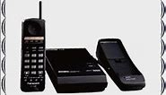 Panasonic KX-T7880 - Cordless phone - 900 MHz - black