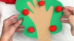 Apple Tree Handprint Craft