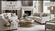 Whispers of Elegance: 9 Dream Home Living Room Interior Design Ideas in Enchanting White Tones Tour