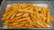 How to Make French Fries At Home ! Crispy Delicious , Incredibly Easy