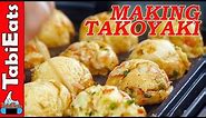 JAPANESE STREET FOOD-How to Make TAKOYAKI (Step-by-Step)