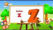Letter Z Song -3D Animation Learning English Alphabet ABC Songs for Children