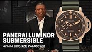 Panerai Luminor Submersible 47mm Bronze Watch PAM00968 | SwissWatchExpo