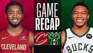 Game Recap: Bucks 126, Cavaliers 116