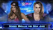 WWE 2K17: Nikki Bella vs Nia Jax