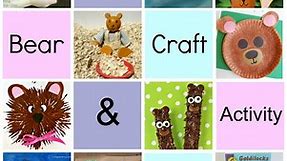 35  Bear Theme Crafts & Activities