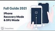 (Full Guide 2021) How to Put iPhone in Recovery Mode & DFU Mode