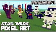 Minecraft Star Wars Pixel Art Templates