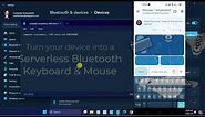 How to Use Your Android Phone as a Bluetooth Mouse or Keyboard